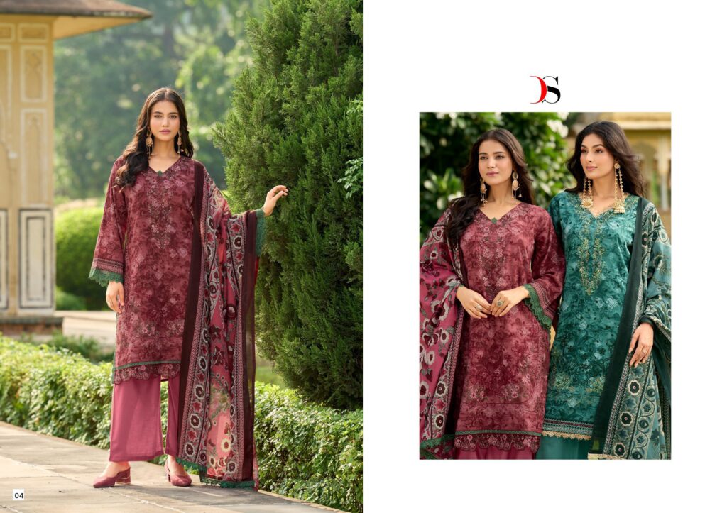 Beautiful Deepsy Tawakkal Premium Collection 25 Vol 2 Cotton Dupatta Pakistani Suits Wholesale 2026