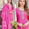 Aanchi Aastha Vichitra Silk Kurti Bottom With Dupatta Wholesale