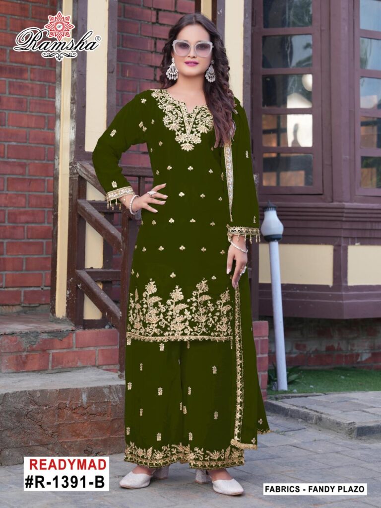 Beautiful Ramsha R 1391 A To D Fandy With Embroidery Work Pakistani Salwar Kameez Wholesale 2026 3 Beautiful Ramsha R 1391 A To D Fandy With Embroidery Work Pakistani Salwar Kameez Wholesale 2026