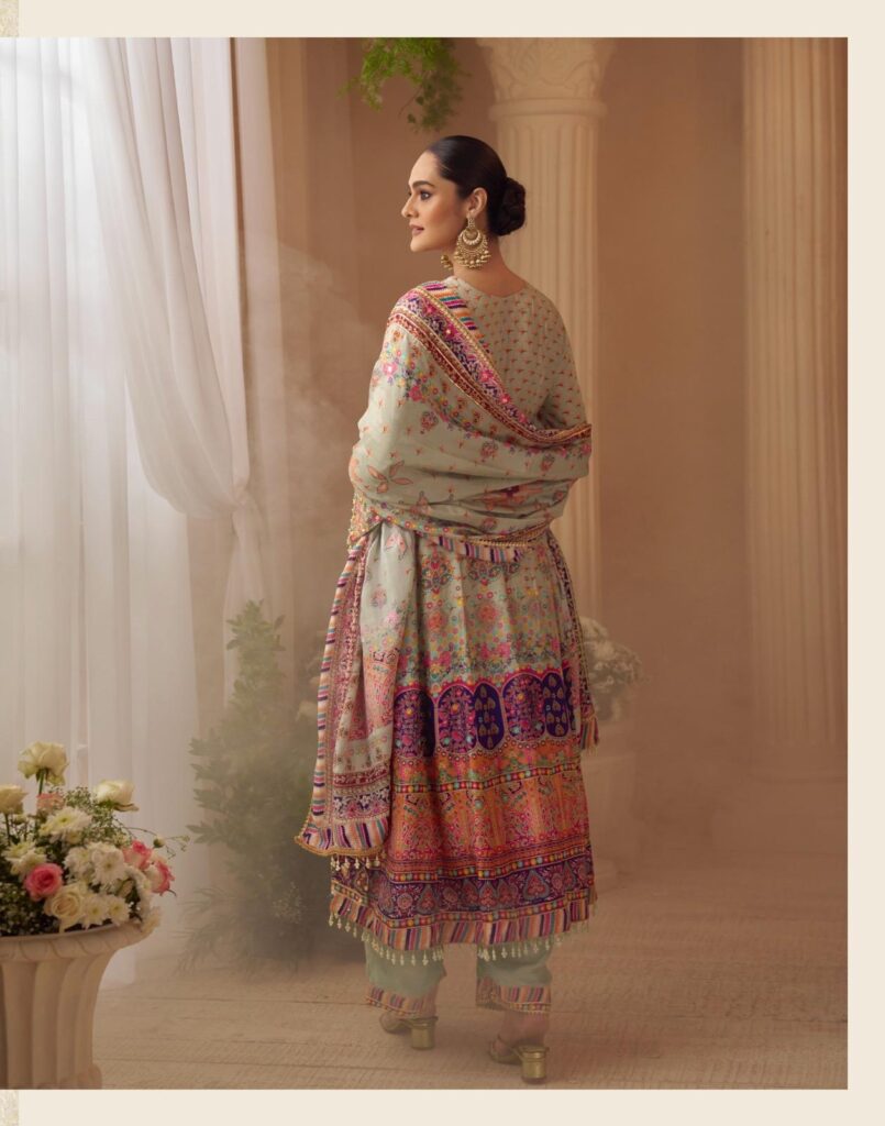 Buy Sayuri Sarthi Crepe Silk Printed Handwork Salwar Kameez Collection Wholesale 2026