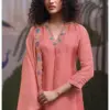 Ganga Bisha 4216 Bemberg Silk With Embroidery Work Salwar Kameez Wholesale