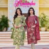 Kavya Rashmika Vol 9 Rayon Printed Kurti Bottom With Dupatta Wholesale