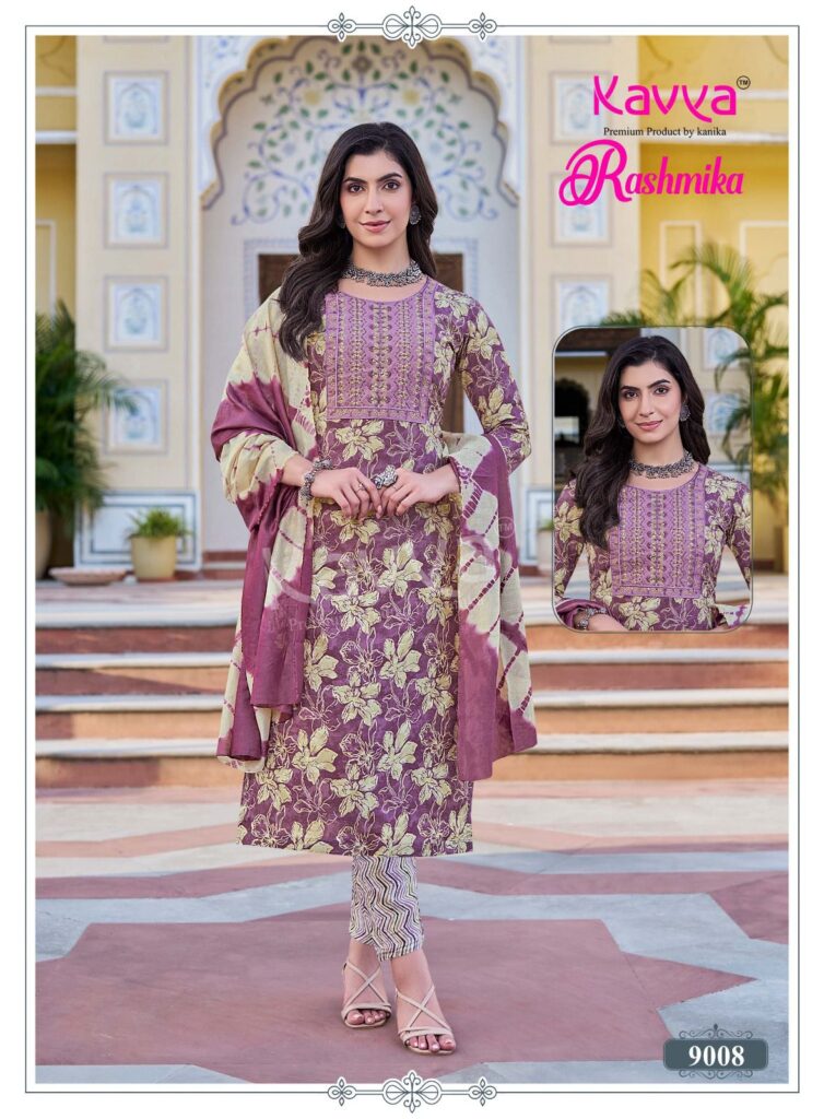 Buy Kavya Rashmika Vol 9 Rayon Printed Kurti Bottom With Dupatta Wholesale 2026