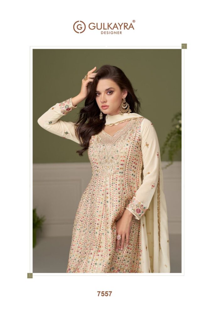 Beautiful Gulkayra Glamour Georgette With Embroidery Work Salwar Kameez Wholesale 2026