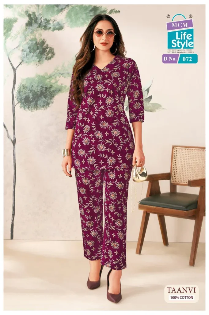 Latest Mcm Taanvi Vol 1 Cotton Printed Fancy Co Ord Set Collection Wholesale 2026