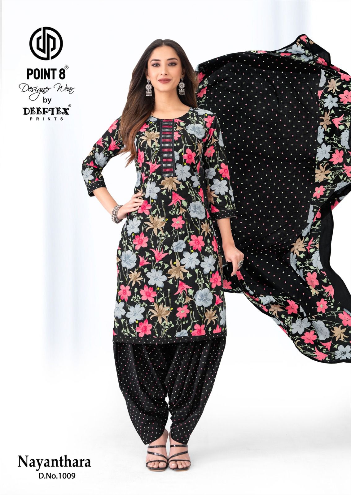 Deeptex Nayanthara Vol 10 Readymade Cotton Printed Kurti With Bottom Dupatta Wholesale
