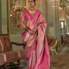 Kreshva Aakarshan PV Tissue Dharmavaram Silk Weaving Saree Wholesale