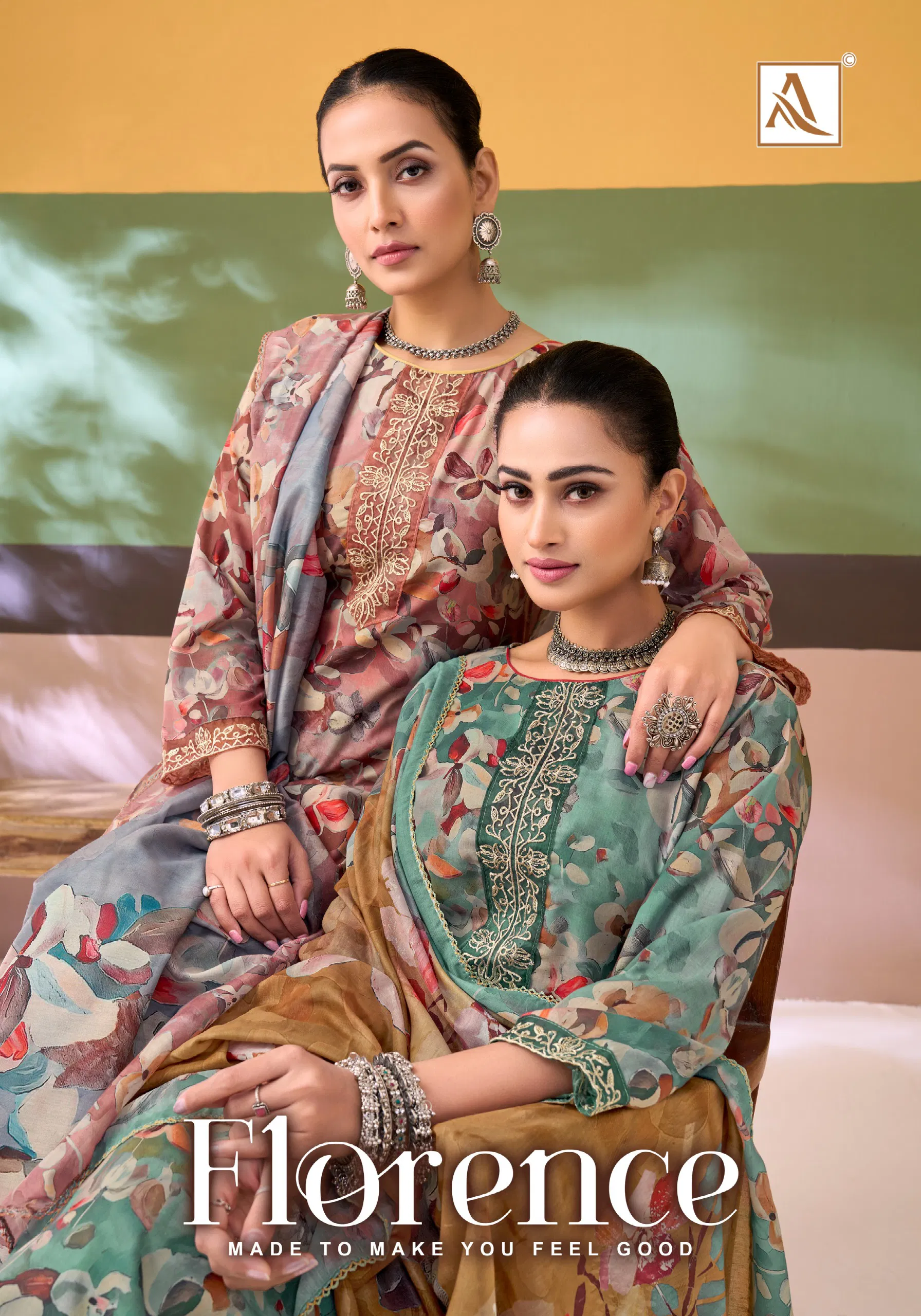 Alok Florence Cotton Digital Printed Dress Material Collection Wholesale