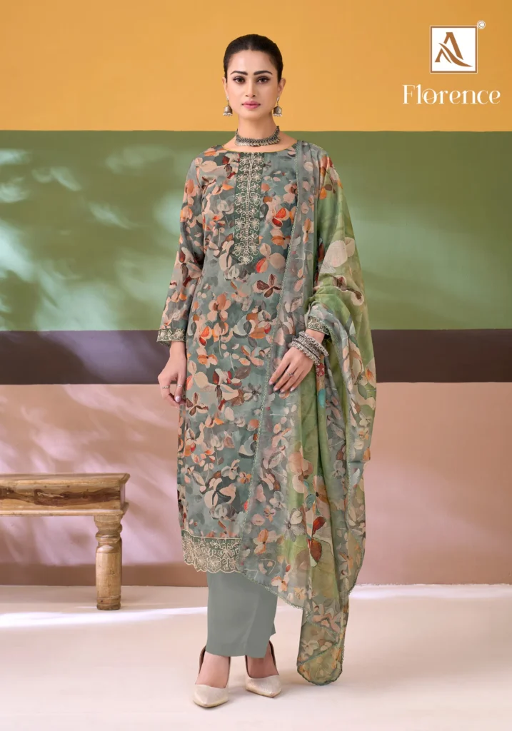 Latest Alok Florence Cotton Digital Printed Dress Material Collection Wholesale 2026