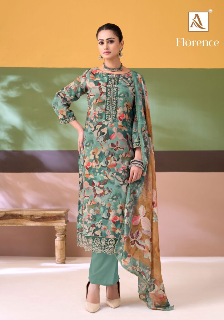 Latest Alok Florence Cotton Digital Printed Dress Material Collection Wholesale 2026