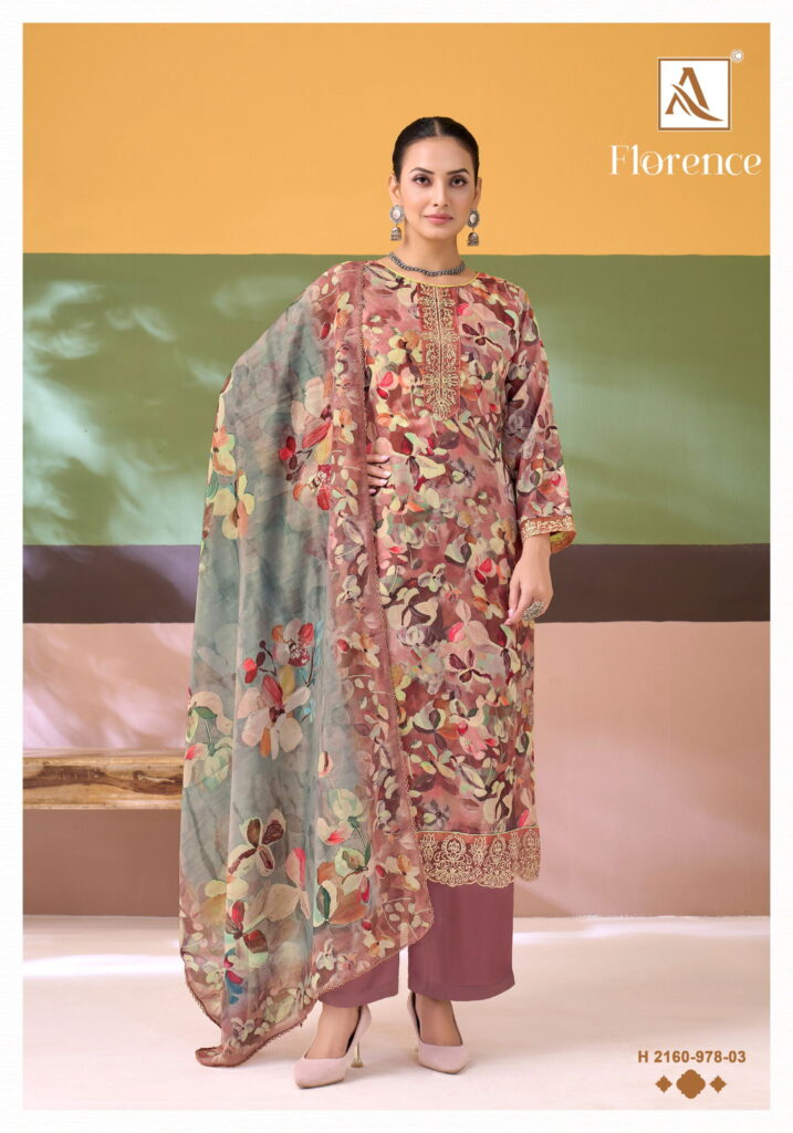 Latest Alok Florence Cotton Digital Printed Dress Material Collection Wholesale 2026
