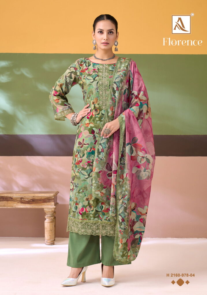 Latest Alok Florence Cotton Digital Printed Dress Material Collection Wholesale 2026