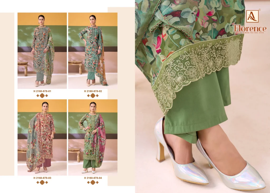 Latest Alok Florence Cotton Digital Printed Dress Material Collection Wholesale 2026