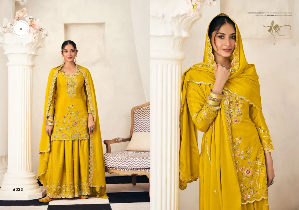 Stylish Radha Payal Chinon With Embroidery Threadwork Salwar Kameez Wholesale 2026
