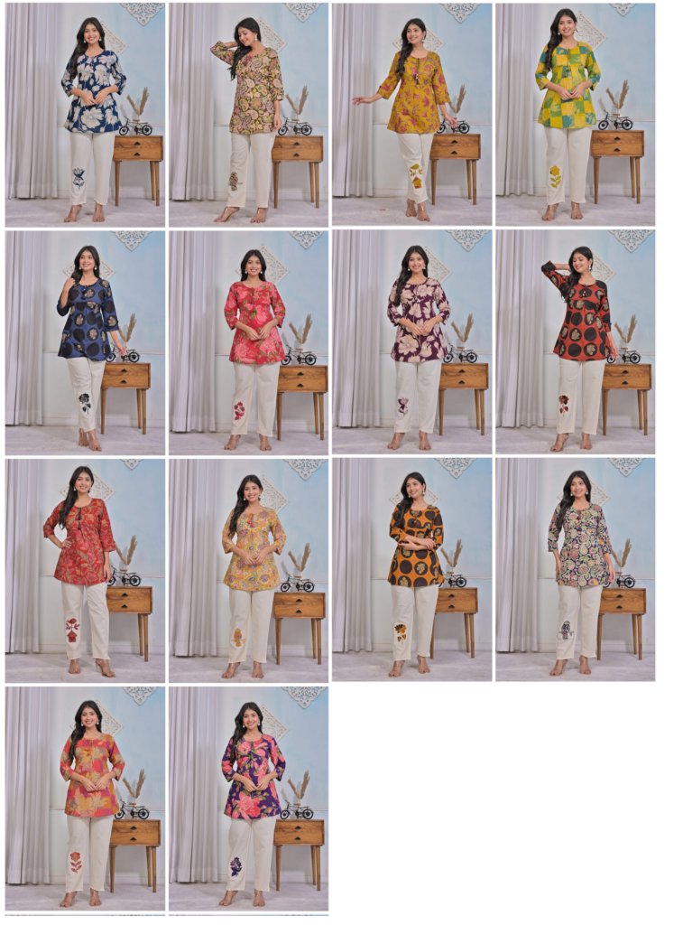 Buy Fancy Co Ord Set Vol 1 Cotton Printed Western Wear Collection Wholesale 2026