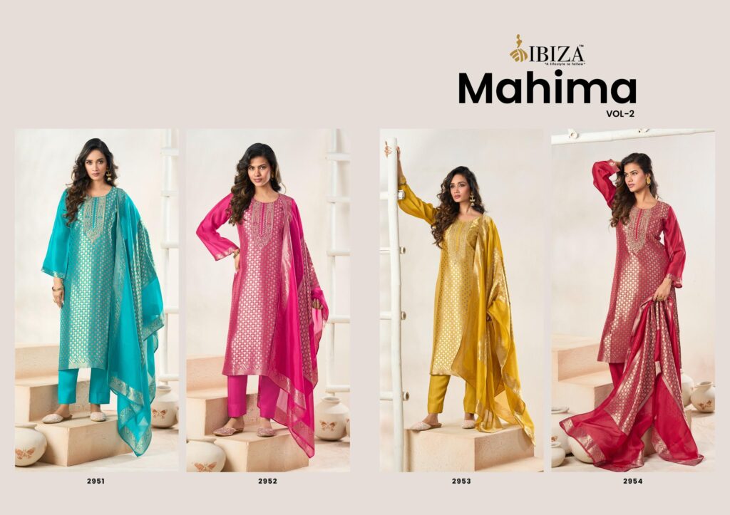 Beautiful Ibiza Mahima Vol 2 Banglory Silk With Embroidery Work Salwar Kameez Wholesale 2026