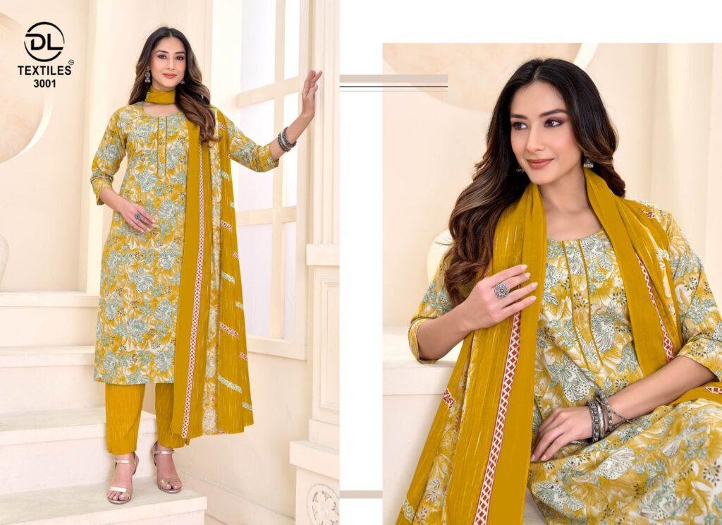 Buy Dl Nayarang Vol 3 Readymade Cotton Printed Kurti With Bottom Dupatta Wholesale 2026