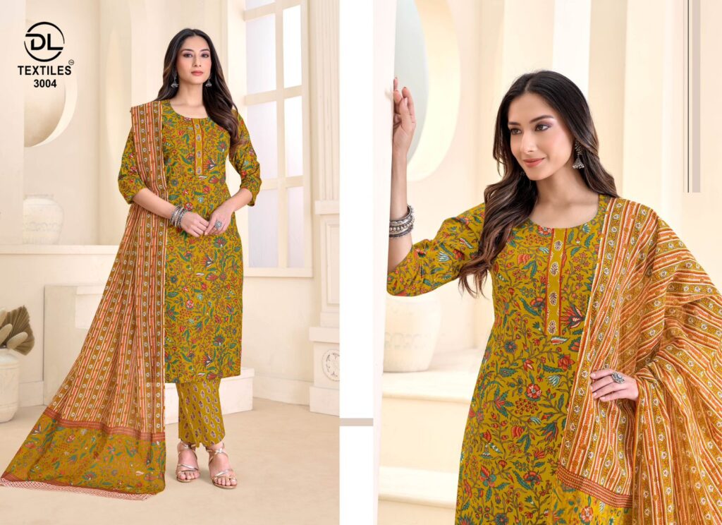 Buy Dl Nayarang Vol 3 Readymade Cotton Printed Kurti With Bottom Dupatta Wholesale 2026