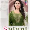 Sajani D No 1001 To 08 Vertican Plain Embroidery Worked Kurti With Bottom Dupatta Wholesale