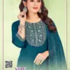 Royal Look Rayon Embroidery Worked Fancy Kurti With Bottom Dupatta Wholesale