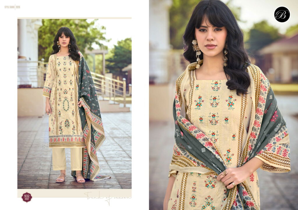 Stylish Belliza Bin Saeed Vol 10 Cotton Digital Printed Dress Material Collection Wholesale 2026