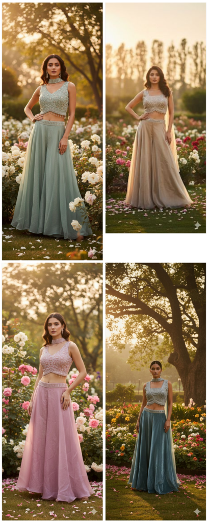 Launching Naisha K 559 Jimmy Choo With Beads Work Top Plazzo And Dupatta Collection Wholesale 2026