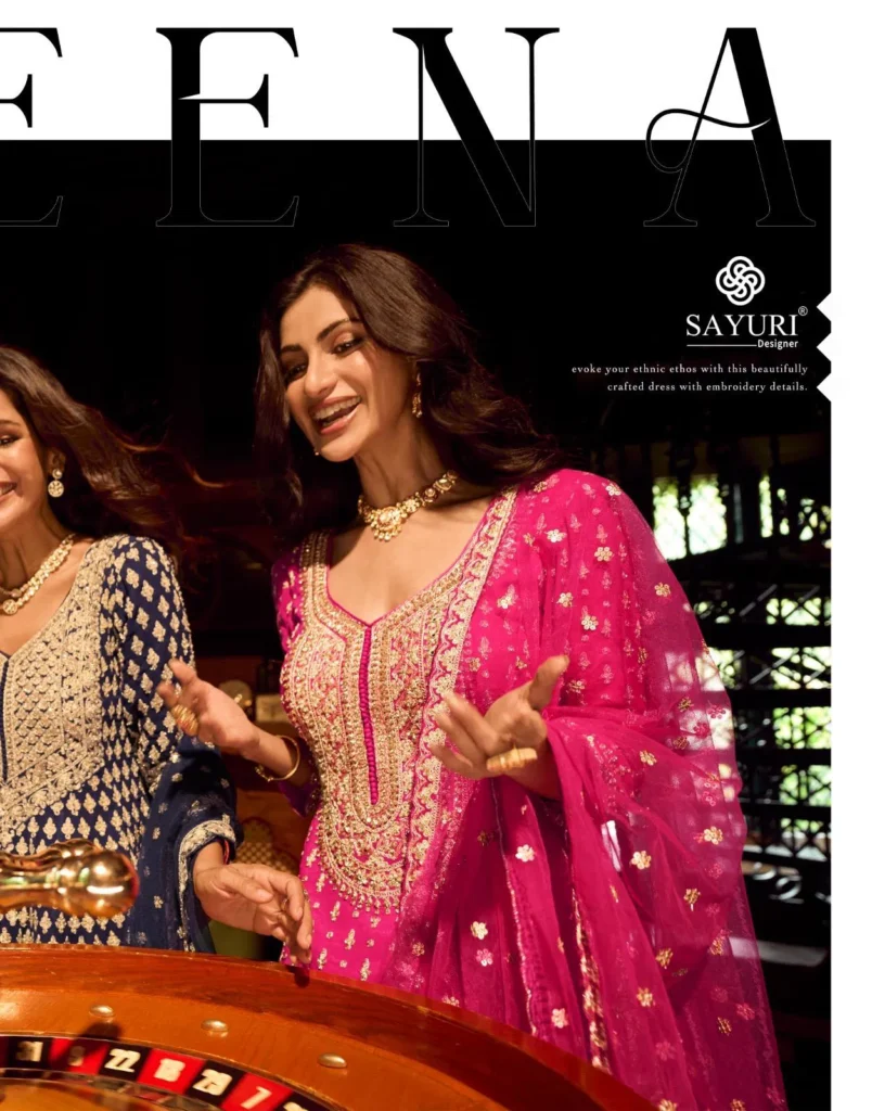 Latest Sayuri Sureena Georgette With Embroidered Work Salwar Kameez Wholesale 2026