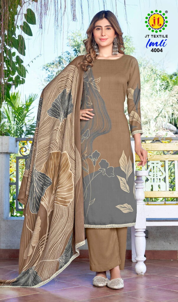 Launching Jt Imli Vol 4 Rayon With Foil Print Dress Material Collection Wholesale 2026