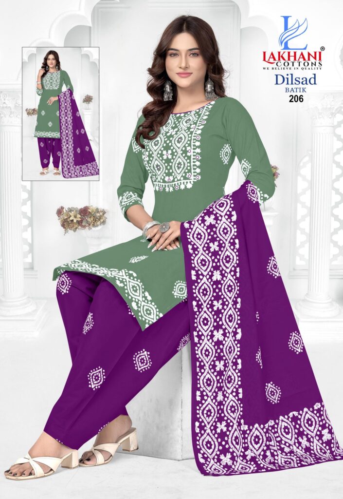 Buy Lakhani Dilsad Batik Vol 02 Cotton Printed Daily Wear Dress Material Wholesale 2026