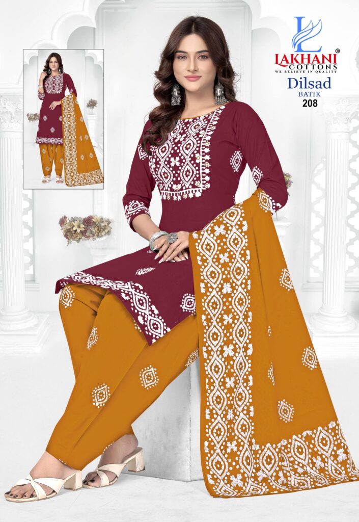 Buy Lakhani Dilsad Batik Vol 02 Cotton Printed Daily Wear Dress Material Wholesale 2026