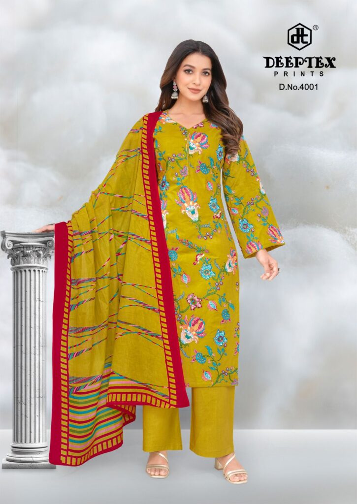 Beautiful Deeptex Aalia Afreen Vol 04 Cotton Printed Fancy Dress Material Collection Wholesale 2026