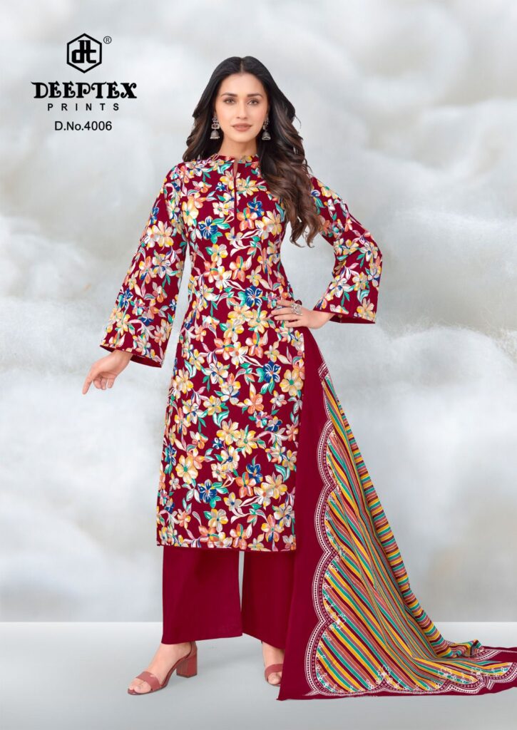 Beautiful Deeptex Aalia Afreen Vol 04 Cotton Printed Fancy Dress Material Collection Wholesale 2026