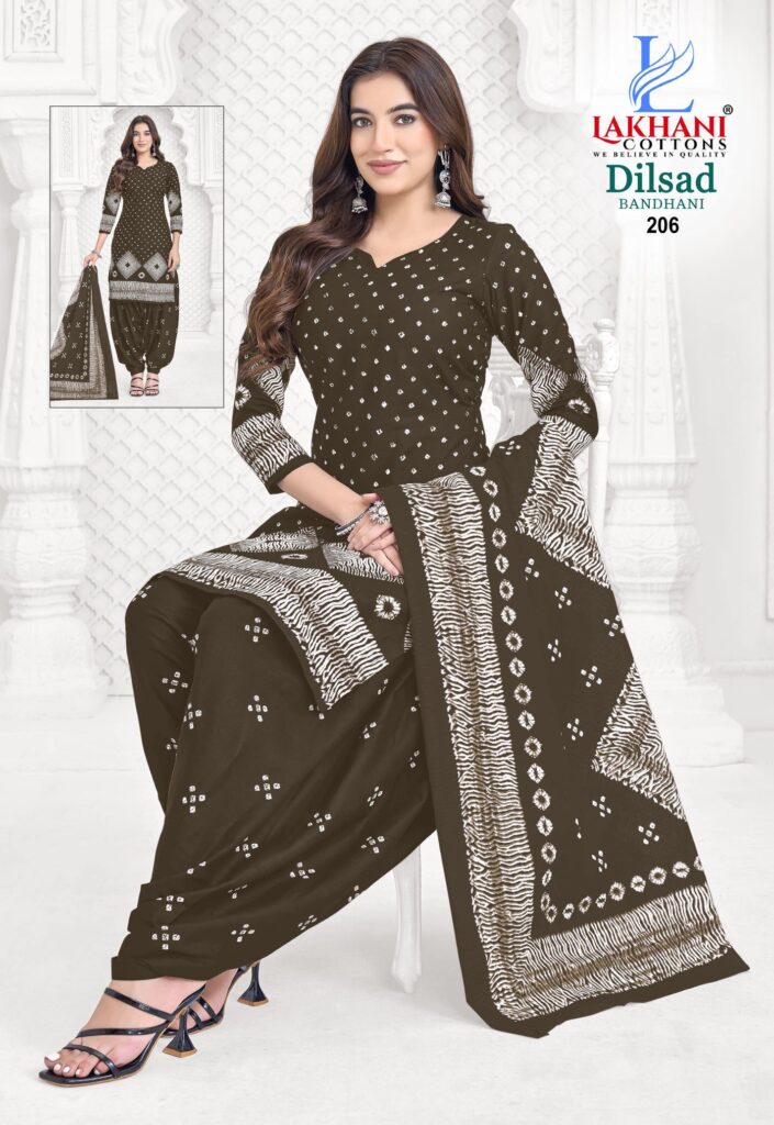 Launching Lakhani Dilsad Bandhani Vol 02 Cotton Printed Fancy Dress Material Wholesale 2026