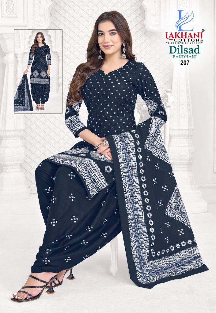 Launching Lakhani Dilsad Bandhani Vol 02 Cotton Printed Fancy Dress Material Wholesale 2026