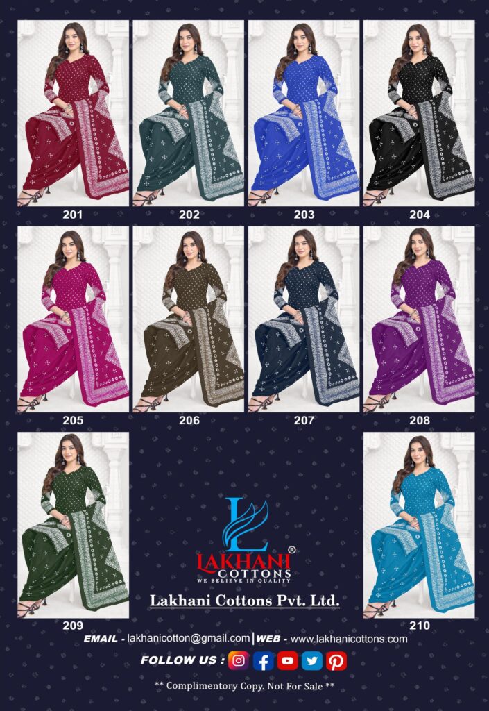 Launching Lakhani Dilsad Bandhani Vol 02 Cotton Printed Fancy Dress Material Wholesale 2026