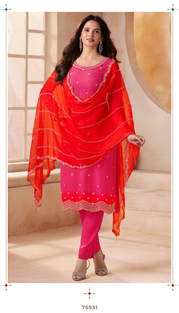 Launching Vinay Kuleesh Mishka Chiffon Digital Printed Salwar Kameez Wholesale 2026