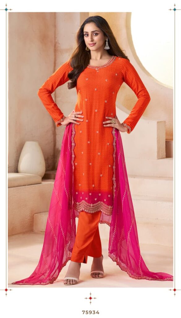 Launching Vinay Kuleesh Mishka Chiffon Digital Printed Salwar Kameez Wholesale 2026