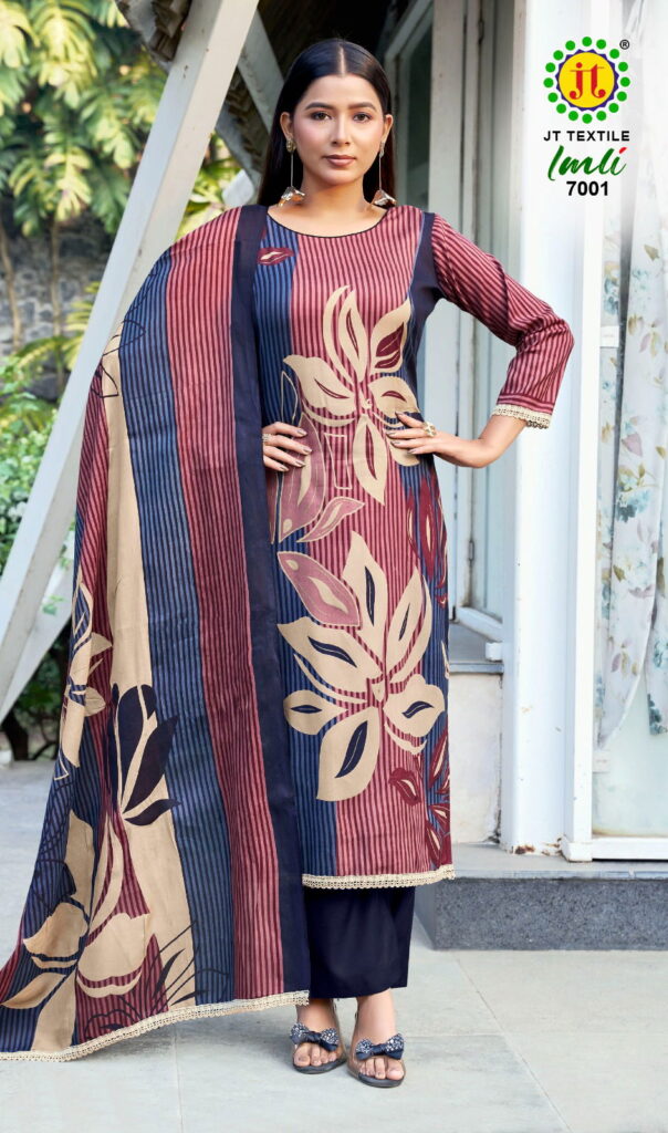 Stylish Jt Imli Vol 7 Rayon With Foil Printed Dress Material Collection Wholesale 2026