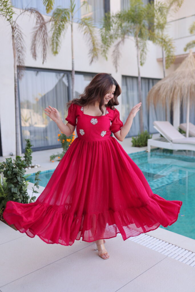 Stylish Lekha KA 1224 Fendi Silk Beads Embroidery Gown Wholesale 2026 2 Stylish Lekha KA 1224 Fendi Silk Beads Embroidery Gown Wholesale 2026