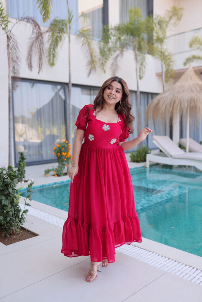 Stylish Lekha KA 1224 Fendi Silk Beads Embroidery Gown Wholesale 2026 6 Stylish Lekha KA 1224 Fendi Silk Beads Embroidery Gown Wholesale 2026