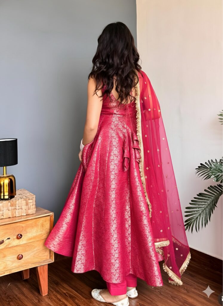Launching Dv 5165 Banarasi silk meets a modern flare Designer Dress Collection Wholesale 2026