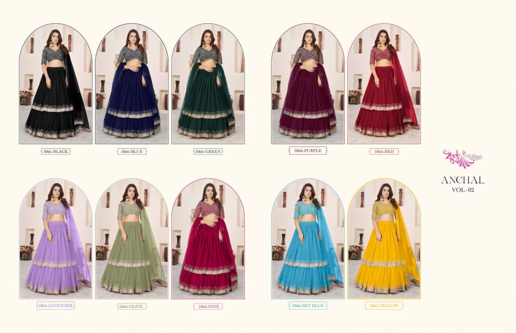 Beautiful Zeel Anchal Vol 2 Georgette With Sequence Work Lehenga Choli Collection Wholesale 2026