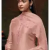 Ganga Iniya 4136 Bemberg Silk With Embroidery Work Salwar Kameez Wholesale