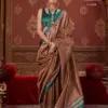 Kreshva Takshshila P C Silk With Ikkat Design Saree Wholesale