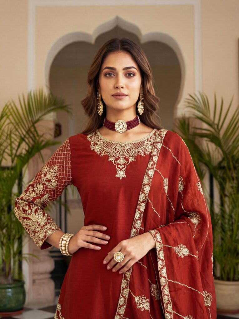 Beautiful Dv 5160 Designer festive style with these stunning embroidered sharara suits Collection Wholesale 2026