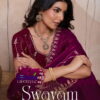 Sethnic Swayam Metallic Velvet Sequence Zari Work Saree Collection Wholesale