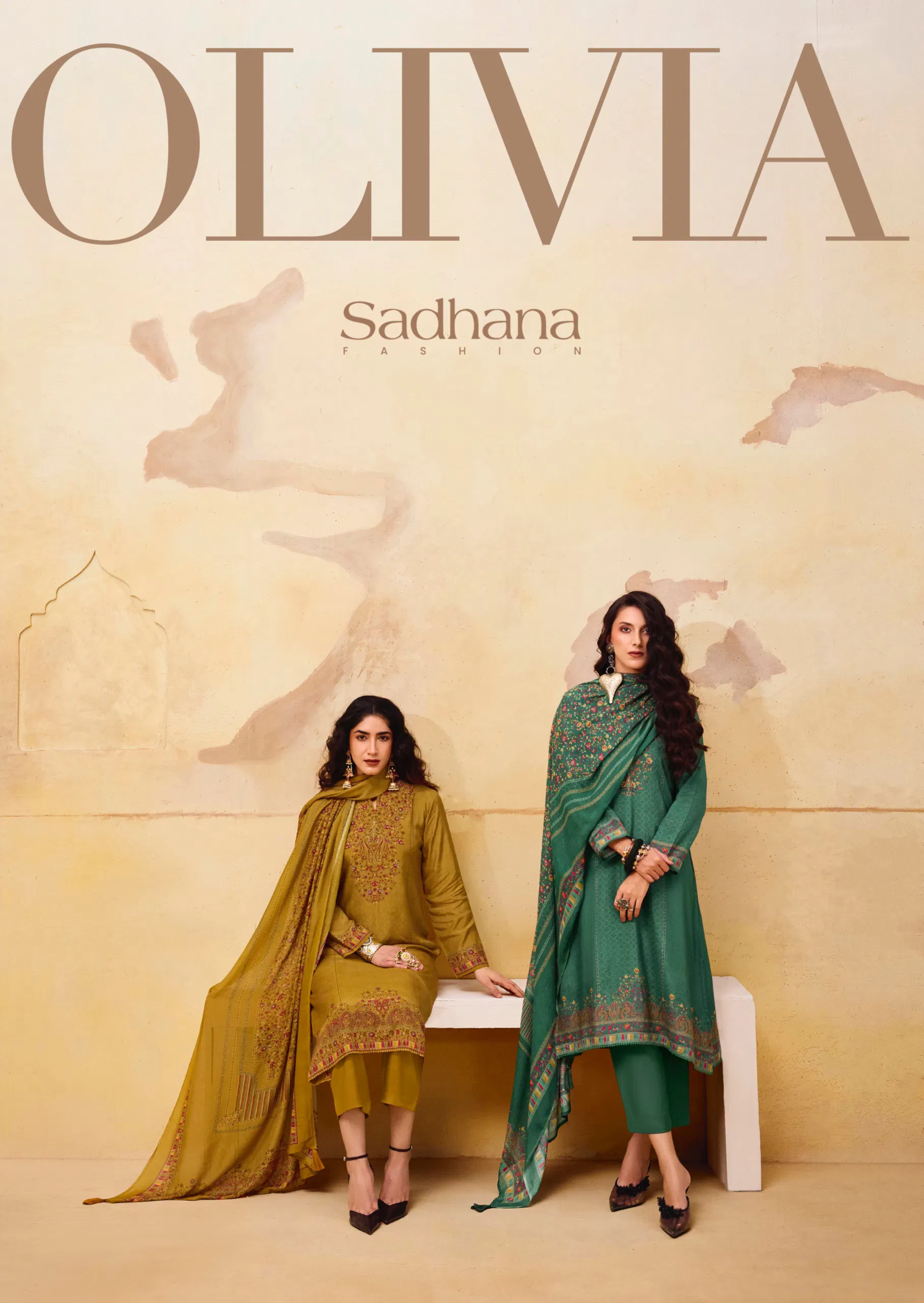 Sadhana Olivia Bemberg Musline Silk Digital Print With Work Salwar Kameez Wholesale