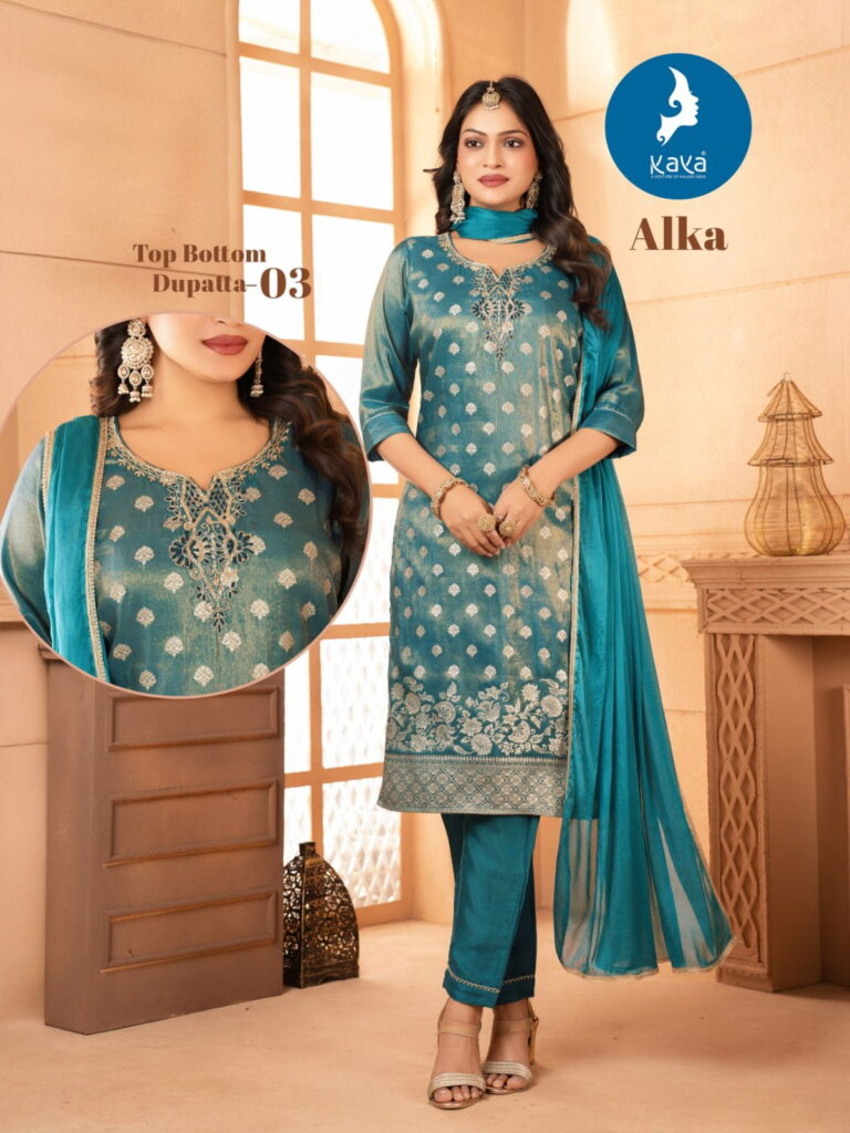 Buy Kaya Alka Viscose Jacquard With Work Kurti Pant And Dupatta Collection Wholesale 2026 8 Buy Kaya Alka Viscose Jacquard With Work Kurti Pant And Dupatta Collection Wholesale 2026
