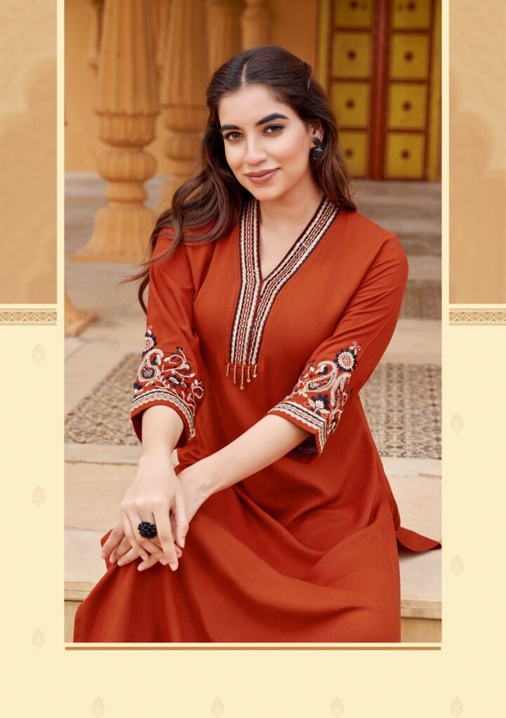 Beautiful Kadlee Ladlee Vol 2 Rayon With Thread Work Kurti Collection Wholesale 2026
