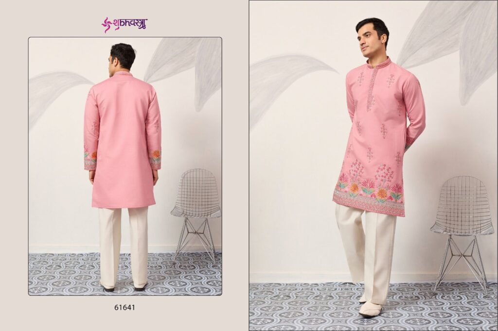 Latest Shubhvastra The Grand Kurta Viscose Silk Thread Work Kurta And Pant Collection Wholesale 2026